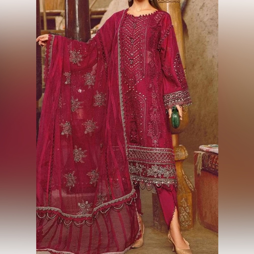 Maria b three piece summer dress